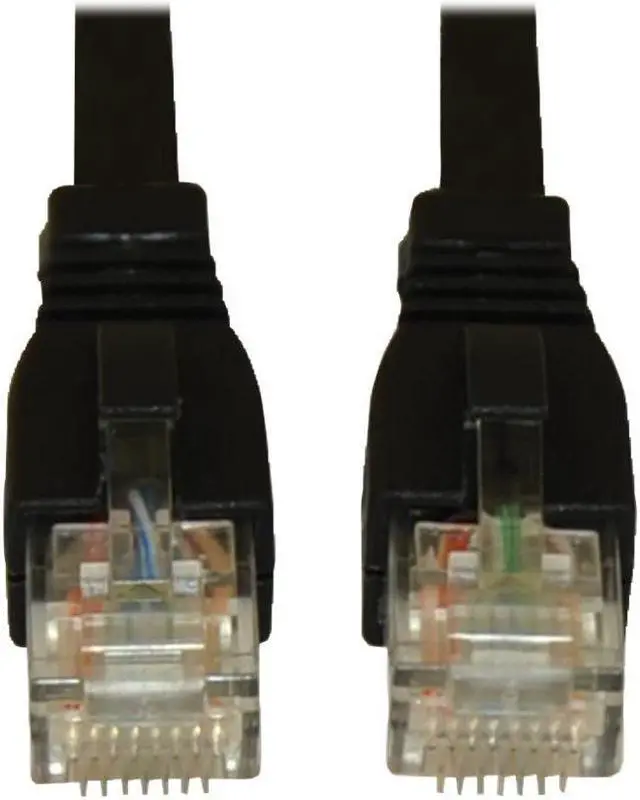 Main image of TRIPP LITE N261-025-BK 25 ft. Cat 6A Black Augmented Cat6 (Cat6a) Snagless 10G Certified Patch Cable, (RJ45 M/M) - Black