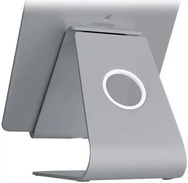 Alt view image 2 of 8 - Rain Design 10055 Mstand Tabletplus Space Grey Adjustable Ergonomic Ipad Stand