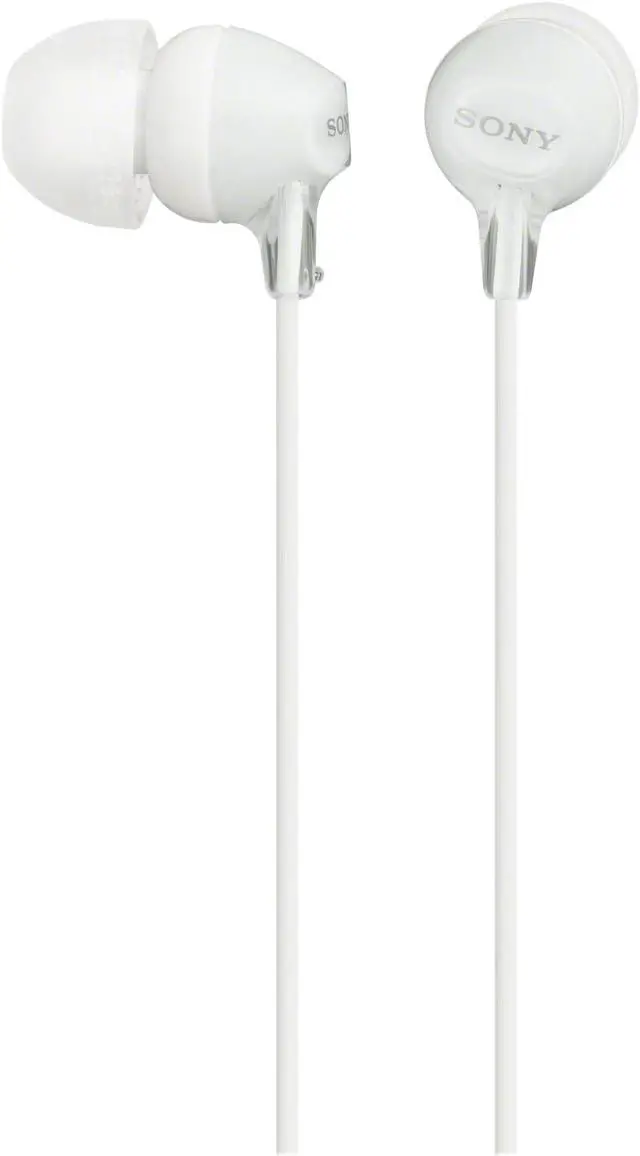 Alt view image 3 of 13 - Sony Fashion Color EX Series Earbuds - Stereo - Mini-phone - Wired - White