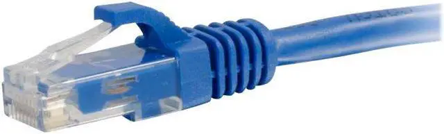 Alt view image 3 of 17 - C2G 00693 Cat6a Cable - Snagless Unshielded Ethernet Network Patch Cable, Blue (5 Feet, 1.52 Meters)