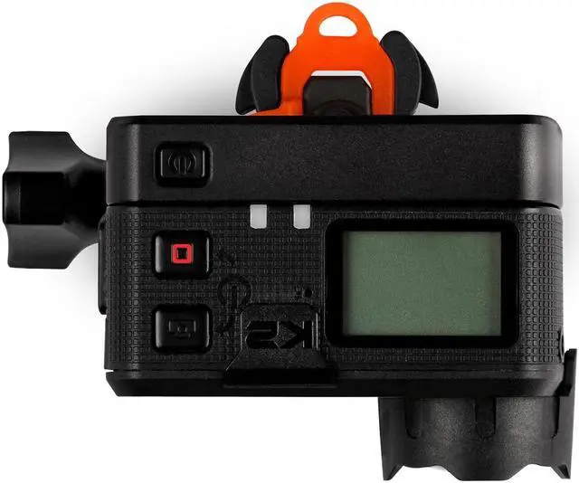 Alt view image 17 of 20 - Veho MUVI K-Series K-2 Pro 4k Wi-Fi Handsfree Camera with 12MP Resolution, LCD Touch Screen and Carry Case, Black (VCC-007-K2PRO)