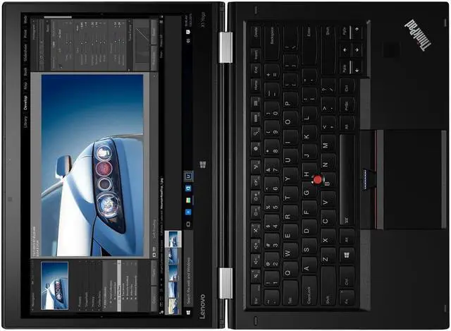 Alt view image 10 of 11 - Lenovo Thinkpad X1 Yoga 20FQ002YUS Intel Core i7 6th Gen 6600U (2.60 GHz) 16 GB Memory 512 GB SSD 14" Touchscreen 2560 x 1440 2-in-1 Laptop Windows 10 Pro 64-Bit