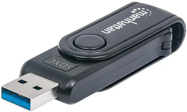 Alt view image 2 of 17 - Manhattan Usb 3.0, External Mini Card 24-In-1 Card Reader Writer Easily Download