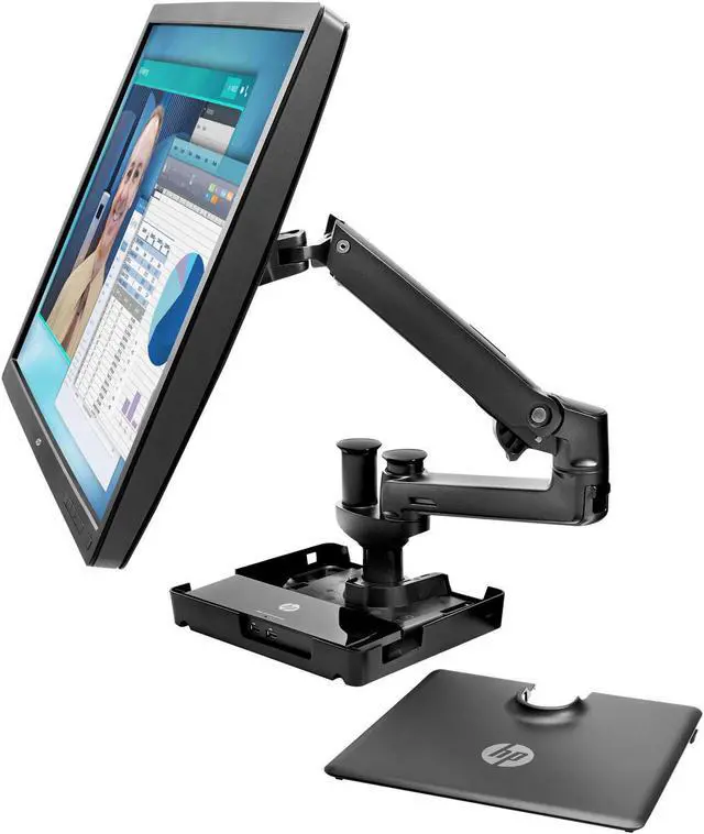 Alt view image 2 of 5 - HP INC. - SB NOTEBOOK OPTIONS W3Z73UT SMART BUY HOT DESK STAND