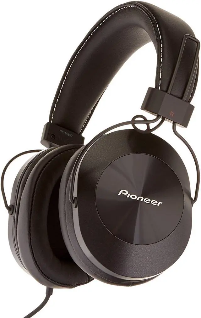 Alt view image 2 of 6 - Pioneer SE-MS5T-K Over-Ear Headphone (Black)