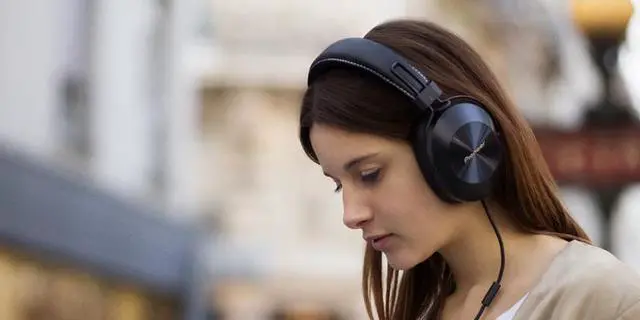 Alt view image 6 of 6 - Pioneer SE-MS5T-K Over-Ear Headphone (Black)