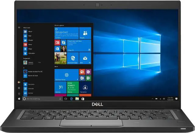 Alt view image 2 of 3 - Dell Latitude 7000 7380 13.3" LCD Notebook - Intel Core i5 (7th Gen) i5-7300U Dual-core (2 Core) 2.60 GHz - 8 GB DDR4 SDRAM - 256 GB SSD - Windows 10 Pro 64-bit (English/French/Spanish) - 1920 x