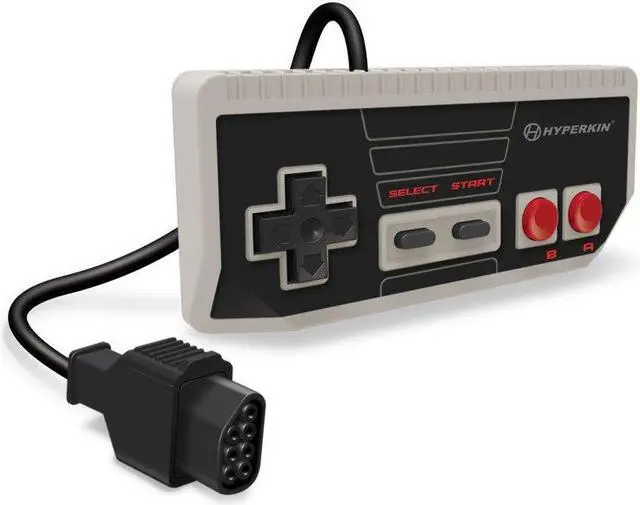 Main image of Hyperkin Cadet Premium Controller for NES Consoles, 10' Cable Length, Gray (M07246)