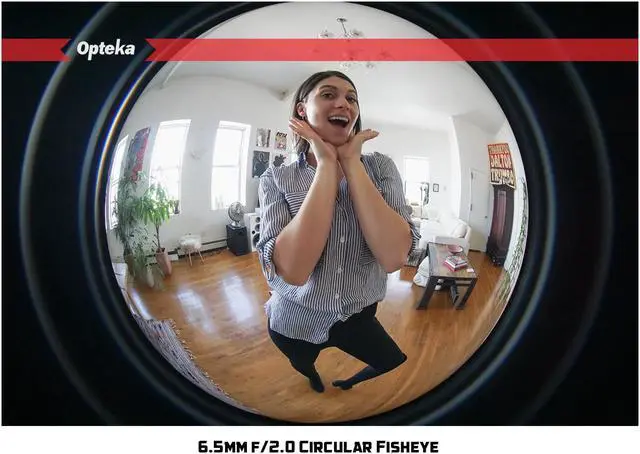 Alt view image 6 of 20 - Opteka 6.5mm f/2 HD MC Manual Focus Wide Angle Circular Fisheye Lens for Sony E-Mount A6600, A6500, A6400, A6300, A6100, A6000, A5100, A5000, A3000 and NEX Mirrorless Digital Cameras