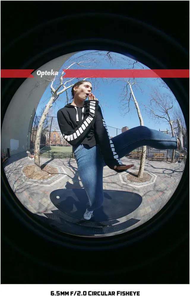 Alt view image 7 of 20 - Opteka 6.5mm f/2 HD MC Manual Focus Wide Angle Circular Fisheye Lens for Sony E-Mount A6600, A6500, A6400, A6300, A6100, A6000, A5100, A5000, A3000 and NEX Mirrorless Digital Cameras