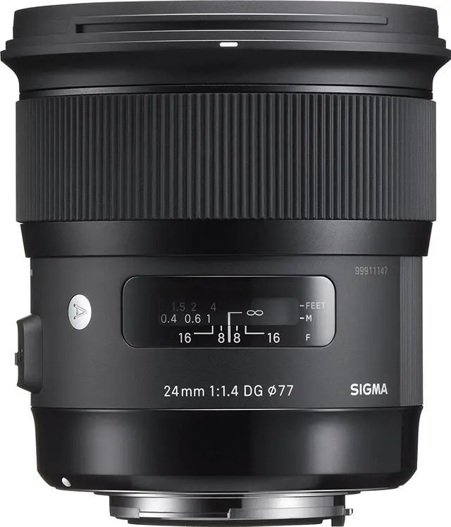 Alt view image 11 of 20 - Sigma 24mm f/1.4 DG HSM Art Lens-NI Nikon F