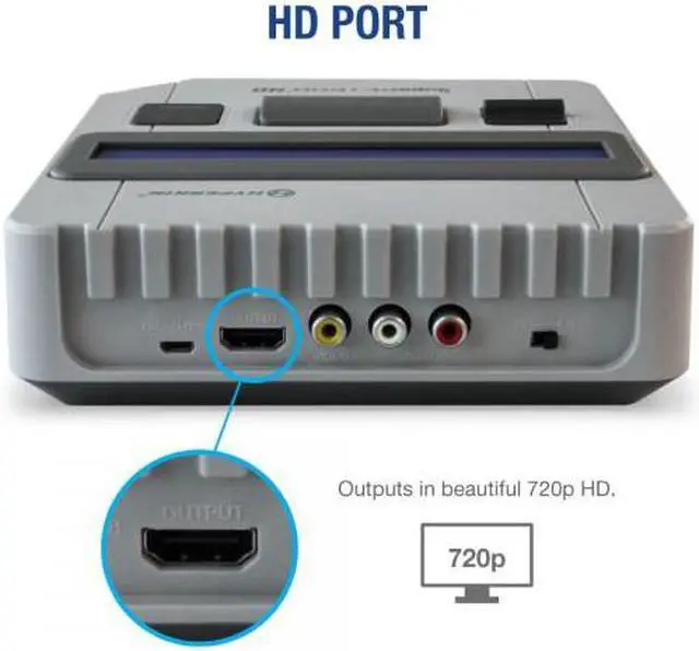 Alt view image 11 of 17 - Hyperkin SupaRetroN HD Gaming Console for Super NES/Super Famicom