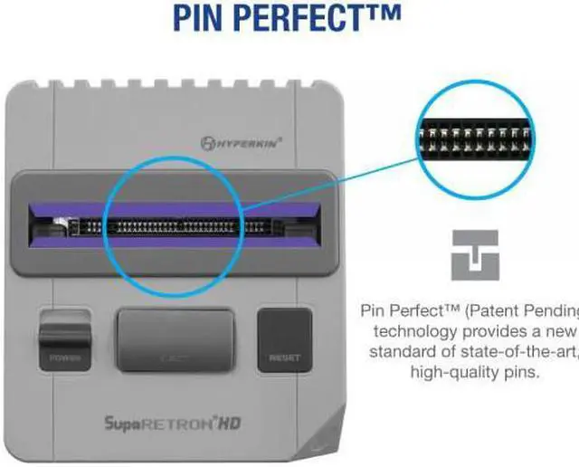 Alt view image 9 of 17 - Hyperkin SupaRetroN HD Gaming Console for Super NES/Super Famicom