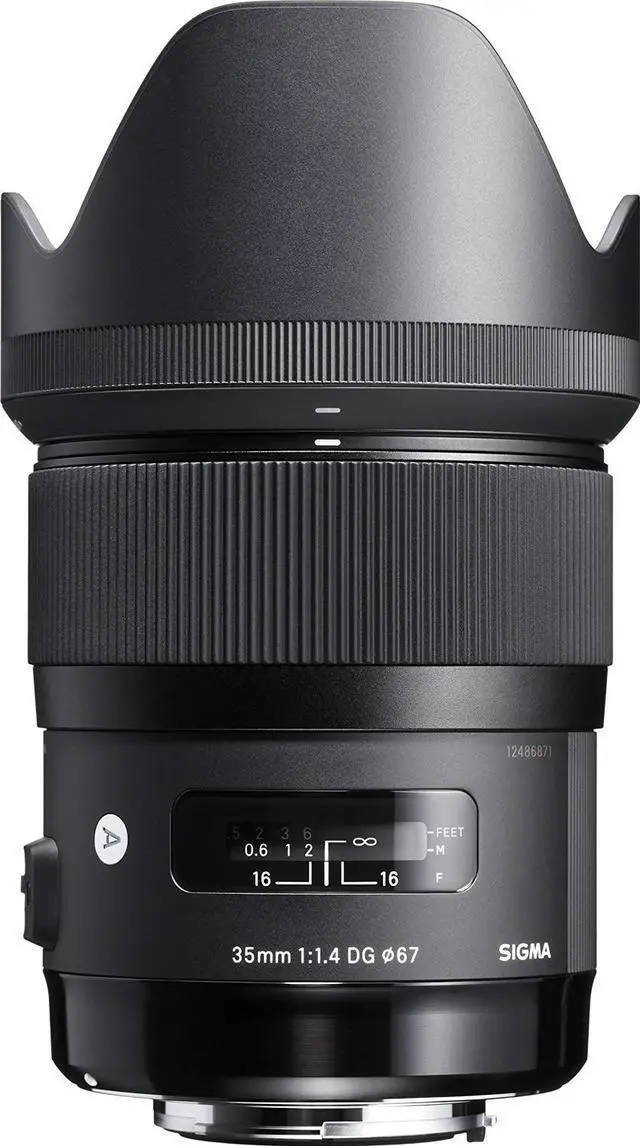 Alt view image 3 of 20 - Sigma 35mm F1.4 ART DG HSM Lens for Canon (340101)