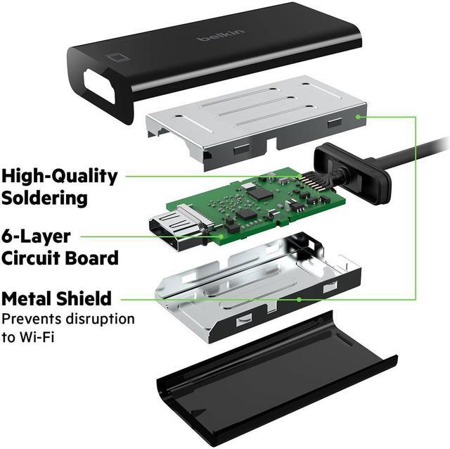Alt view image 4 of 18 - USB-C to HDMI Adapter,4K @60HZ,BLACK
