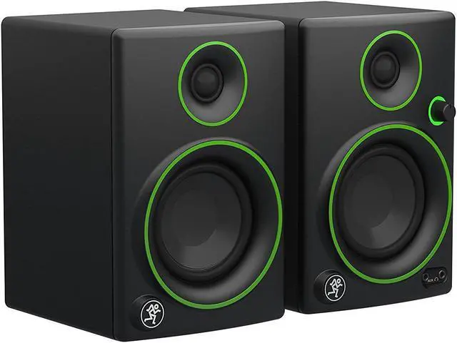 Alt view image 5 of 13 - Mackie CR3-X 3-Inch Creative Reference Multimedia Monitors Bundle with Pro Tools First DAW Music Editing Software, Closed-Back Professional Studio Headphones, Dual 1/4" Stereo to 3.5mm Cable