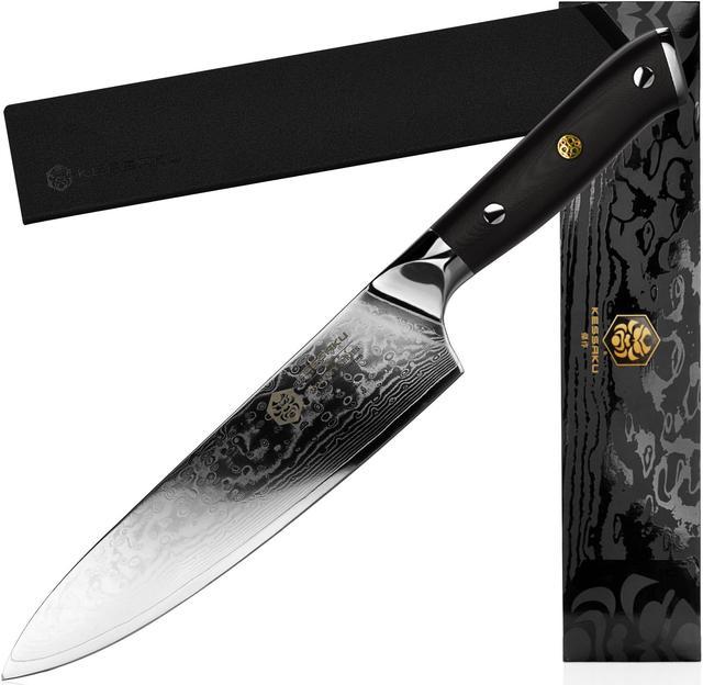 Kessaku 8-Inch Chef Knife - Damascus Dynasty Series - Forged 67