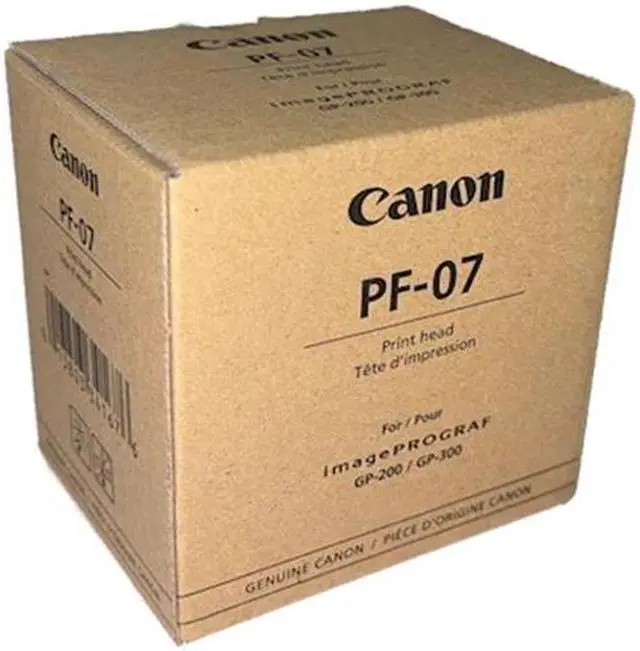 Alt view image 2 of 2 - Canon PF-07 Print Head for imagePROGRAF GP-200 & GP-300