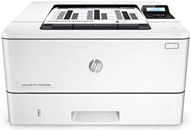 Alt view image 2 of 10 - HP LaserJet Pro 400 M402DW Laser Printer - Plain Paper Print - Desktop