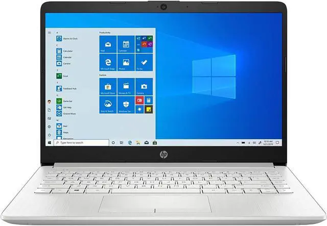 Main image of HP 14-dk1032 Laptop 14" FHD AMD Ryzen 3 3250U 2.6GHz 4GB RAM 128GB SSD W10H