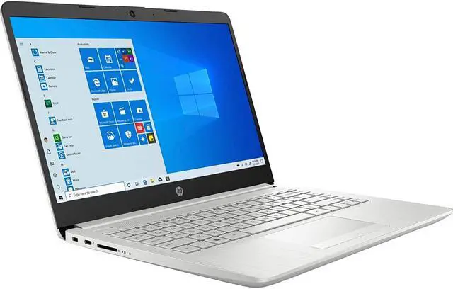 Alt view image 2 of 4 - HP 14-dk1032 Laptop 14" FHD AMD Ryzen 3 3250U 2.6GHz 4GB RAM 128GB SSD W10H