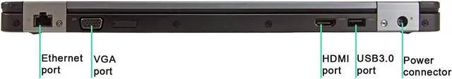 Alt view image 5 of 12 - Dell Latitude E5470 14" Laptop 2.4GHz Core i5 6th Gen 128GB SSD 8GB RAM Grade B Windows 10