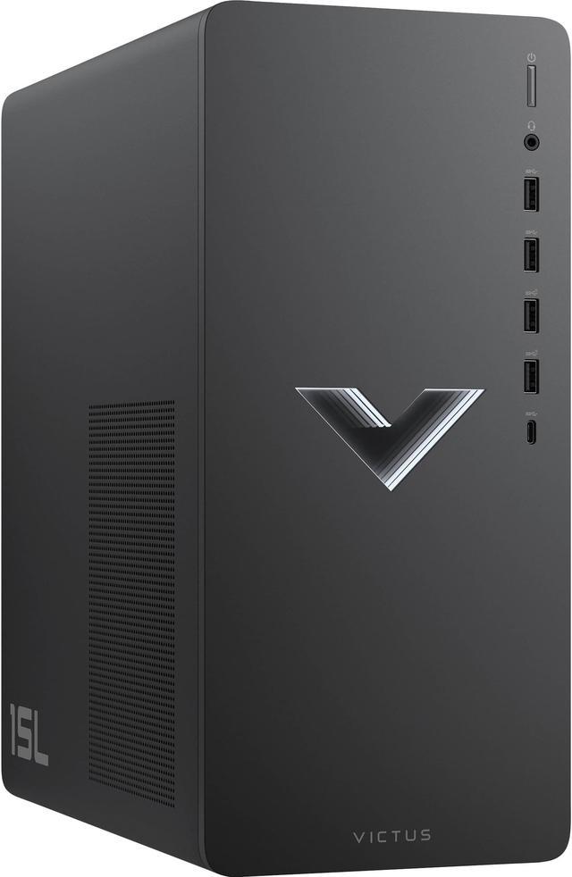 HP Victus 15L Gaming Desktop PC, Ryzen 5 5600G, RX6400, 8GB RAM, 512GB SSD,  Windows 11 Home