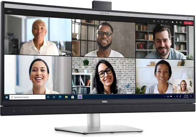 Alt view image 2 of 4 - Dell C3422WE 34.1" UW-QHD LED LCD Monitor - 21:9 - 34" Class - 3440 x 1440