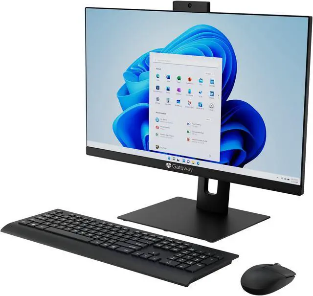 Alt view image 3 of 4 - Gateway GWAP42424-BK 23.8" FHD AIO Pentium Silver J5040 4GB 128GB W11H