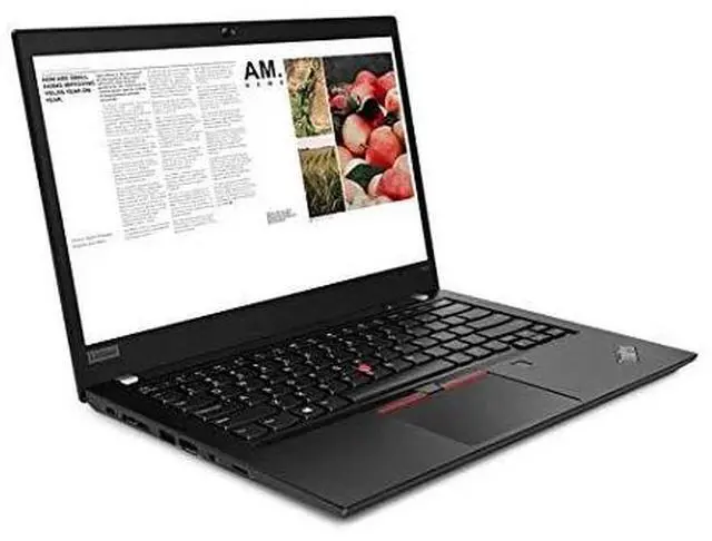 Alt view image 3 of 6 - Lenovo ThinkPad T490 14" FHD Laptop Intel i7-8665U 1.9GHz 16GB 512GB W10P