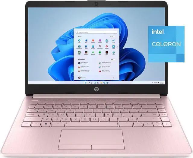 Alt view image 2 of 4 - HP 14-cf2112wm 14" HD Laptop Celeron N4120 1.1GHz 4GB RAM 64GB SSD W11H