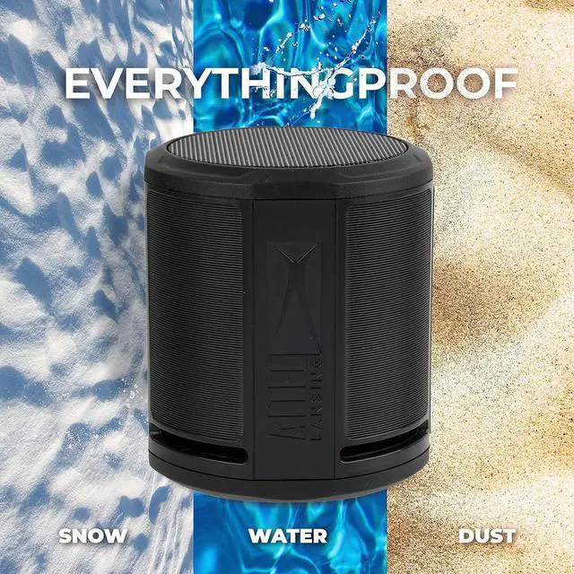 Alt view image 4 of 5 - Altec Lansing HydraOrbit EverythingProof Bluetooth Speaker 2-Pack, Black
