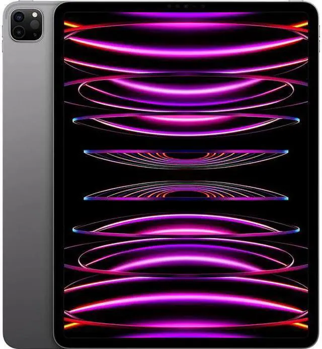 Alt view image 2 of 4 - Apple iPad Pro (12.9") 6th Gen 128GB Space Gray Wi-Fi MNXP3LL/A