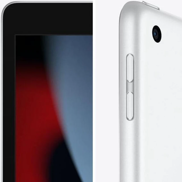 Alt view image 2 of 4 - 2021 Apple 10.2" 9th Gen iPad Wi-Fi + Cellular 64GB - Silver - MK673LL/A