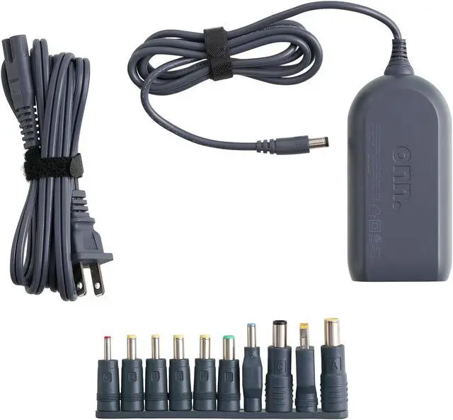 Main image of Onn. 65W Laptop Charger with 10 interchangeable Tips