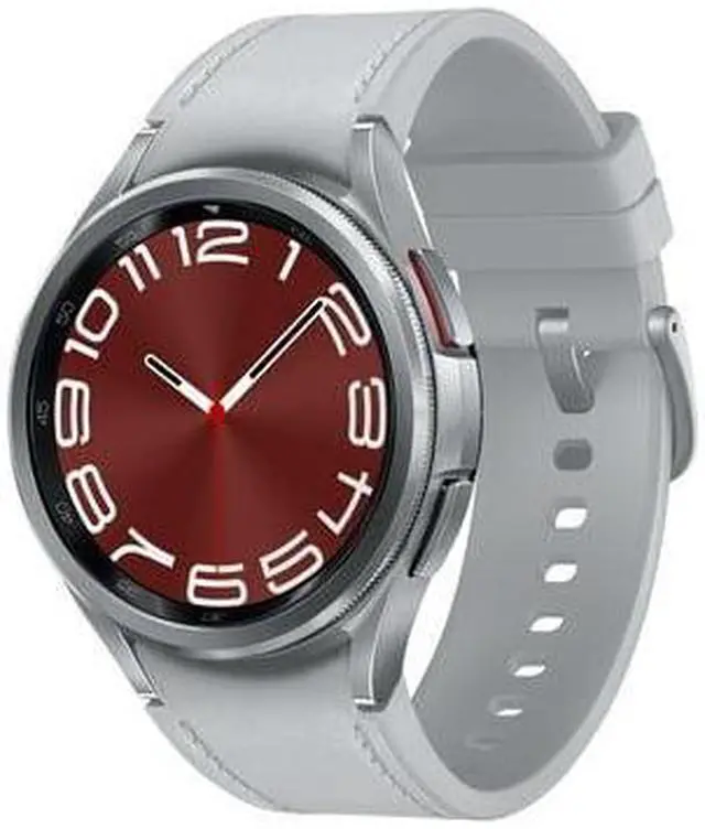 Alt view image 12 of 13 - SAMSUNG Galaxy Watch 6 Classic 47mm LTE Smartwatch w/ Rotating Bezel, Fitness Tracker, Personalized HR Zones, Advanced Sleep Coaching, Heart Monitor, BIA Sensor, US Version, Silver