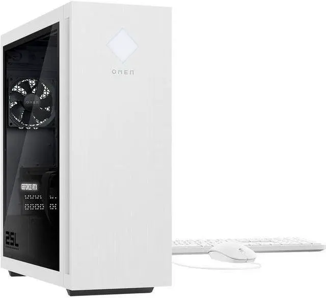 Refurbished: HP OMEN 25L GT15-1104 Gaming Desktop i3-13100F 8GB