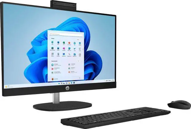 Alt view image 2 of 6 - HP 24-cr0091ds TOUCH 24" FHD AIO Desktop Intel Core N200 8GB 256GB W11H