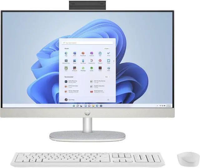 Alt view image 2 of 3 - HP 24-cr0090 23.8" FHD Touchscreen AIO AMD Ryzen 7 7730U 16GB 512GB W11