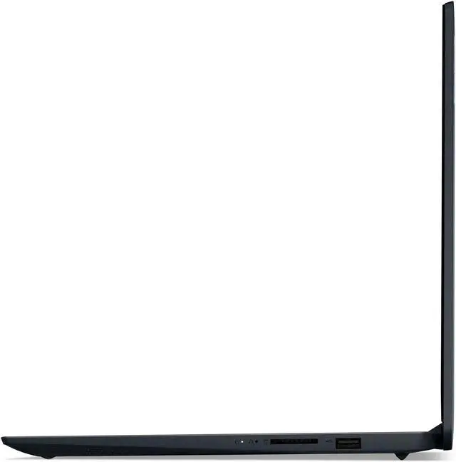 Alt view image 5 of 6 - Lenovo IdeaPad 1i 15.6 inch FHD Laptop | Intel Core i5-1235U | Intel Iris Xe Graphics | HDMI | Abyss Blue| 8GB RAM | 1024GB SSD | Windows 10 S | Bundle with USB 3.0 Hub
