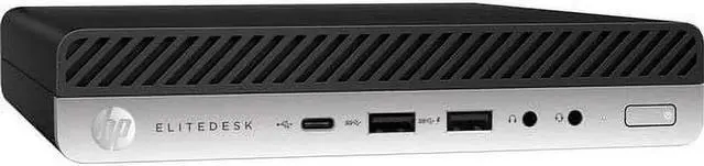 Main image of HP EliteDesk 800 G5 Mini Desktop Intel Core i5-9500T 16GB RAM 256GB SSD Windows 11 Pro