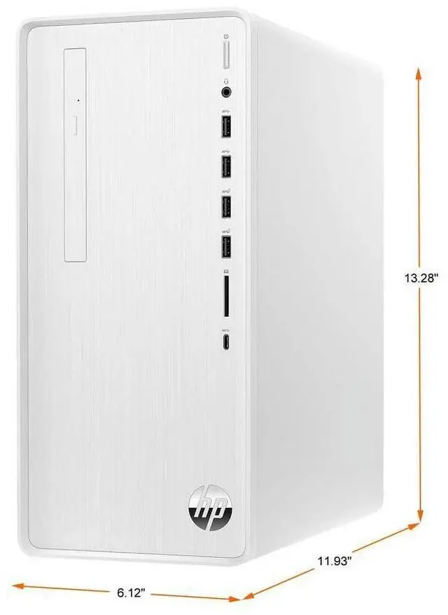 Alt view image 4 of 5 - HP Pavilion TP01-3055xt Desktop Intel i7-12700 2.1GHz 16GB 2TB + 512GB W11H