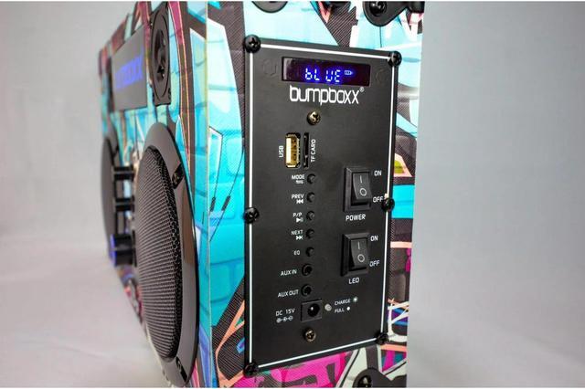 Alt view image 3 of 5 - Bumpboxx Ultra Plus Bluetooth Speaker Boombox with Microphone