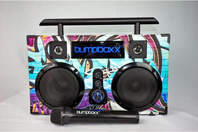 Bumpboxx Ultra Plus+ Bluetooth store Speaker Boombox, Wireless Microphone