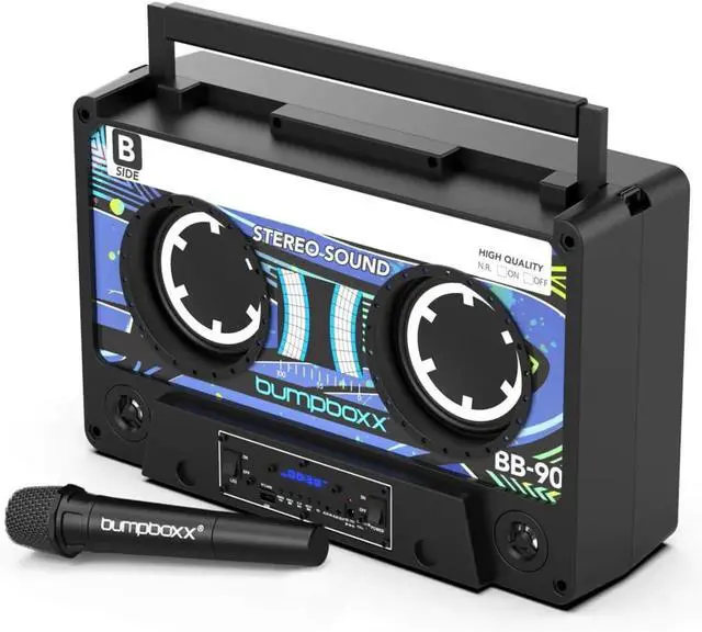 Main image of Bumpboxx portable Remix Bluetooth Speaker - Onyx Black