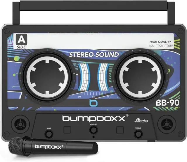 Alt view image 2 of 4 - Bumpboxx portable Remix Bluetooth Speaker - Onyx Black