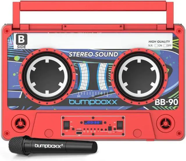 Alt view image 2 of 4 - Bumpboxx Remix portable Bluetooth Speaker - Electric Red