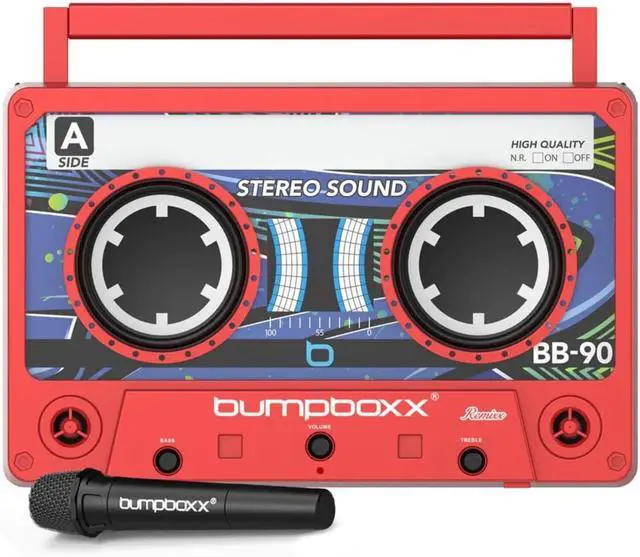 Alt view image 3 of 4 - Bumpboxx Remix portable Bluetooth Speaker - Electric Red