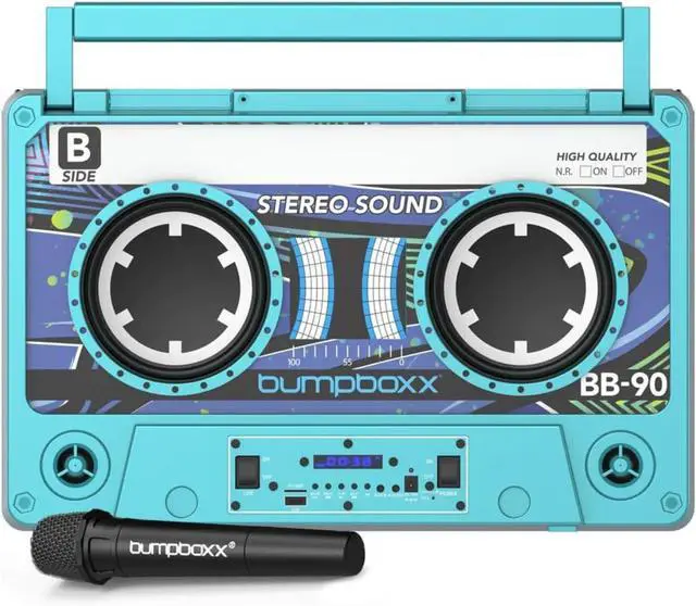 Main image of Bumpboxx Remix Bluetooth Speaker - Neon Blue