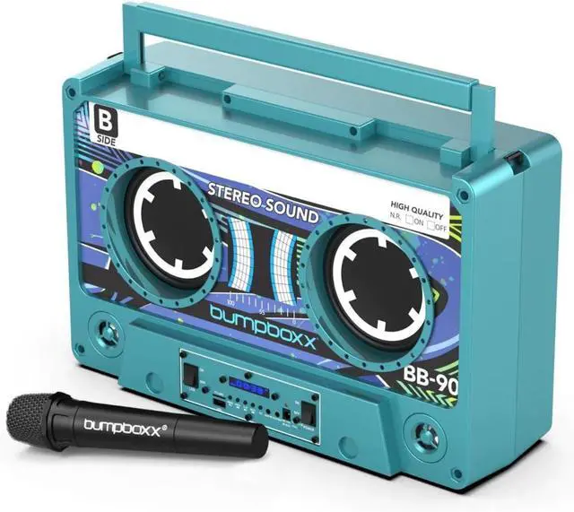 Alt view image 3 of 4 - Bumpboxx Remix Bluetooth Speaker - Neon Blue